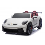 Elektrické autíčko DK-P911 Porsche GT3 - dvojmiestne, biele Elektrické autíčko DK-P911 Porsche GT3 - dvojmiestne, biele
